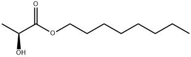 octyl (S)-lactate Structure