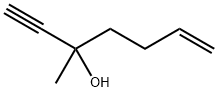 3-METHYL-6-HEPTEN-1-YN-3-OL Structure