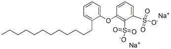 disodium (dodecylphenoxy)benzenedisulphonate Structure