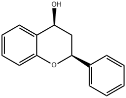 [2S,4S,(+)]-3,4-Dihydro-2-phenyl-2H-1-benzopyran-4-ol Structure