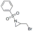 아지리딘,2-(브로모메틸)-1-(페닐술포닐)- 구조식 이미지