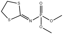 N-(1,3-디티올란-2-일리덴)포스포르아미드산디메틸에스테르 구조식 이미지