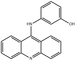 3-(Acridin-9-ylamino)-phenol Structure