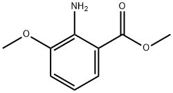 Methyl 2-aMino-3-Methoxybenzoate 구조식 이미지