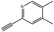 피리딘,2-에티닐-4,5-디메틸-(9CI) 구조식 이미지