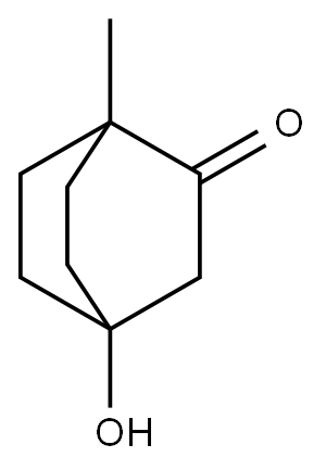 4-HYDROXY-1-METHYLBICYCLO[2.2.2]OCTAN-2-ONE Structure