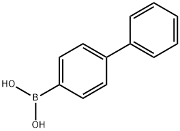 4-Biphenylboronic acid 구조식 이미지