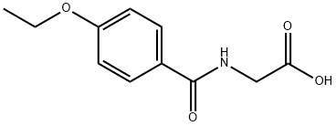 (4-ETHOXY-BENZOYLAMINO)-ACETIC ACID Structure