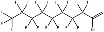 2-Bromo-1H,1H-perfluorodec-1-en 구조식 이미지