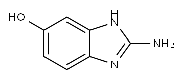 1H-벤즈이미다졸-5-올,2-아미노-(9CI) 구조식 이미지