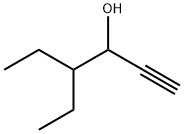 4-ETHYL-1-HEXYN-3-OL 구조식 이미지