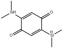 2,5-Cyclohexadiene-1,4-dione, 2,5-bis(dimethylsilyl)- (9CI) Structure