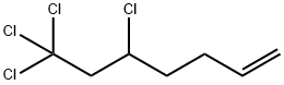5,7,7,7-Tetrachloro-1-heptene 구조식 이미지
