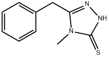 5-BENZYL-4-METHYL-4H-1,2,4-TRIAZOLE-3-THIOL Structure