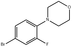4-(4-bromo-2-fluorophenyl)morpholine Structure
