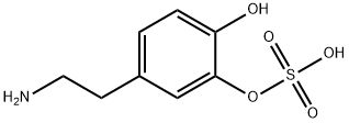 4-(2-aminoethyl)-1-hydroxy-2-sulfooxy-benzene Structure