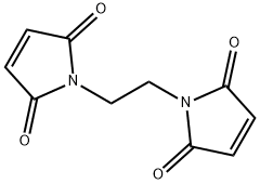 1,2-BISMALEIMIDOETHANE 구조식 이미지