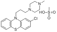 PROCHLORPERAZINE MESYLATE 구조식 이미지