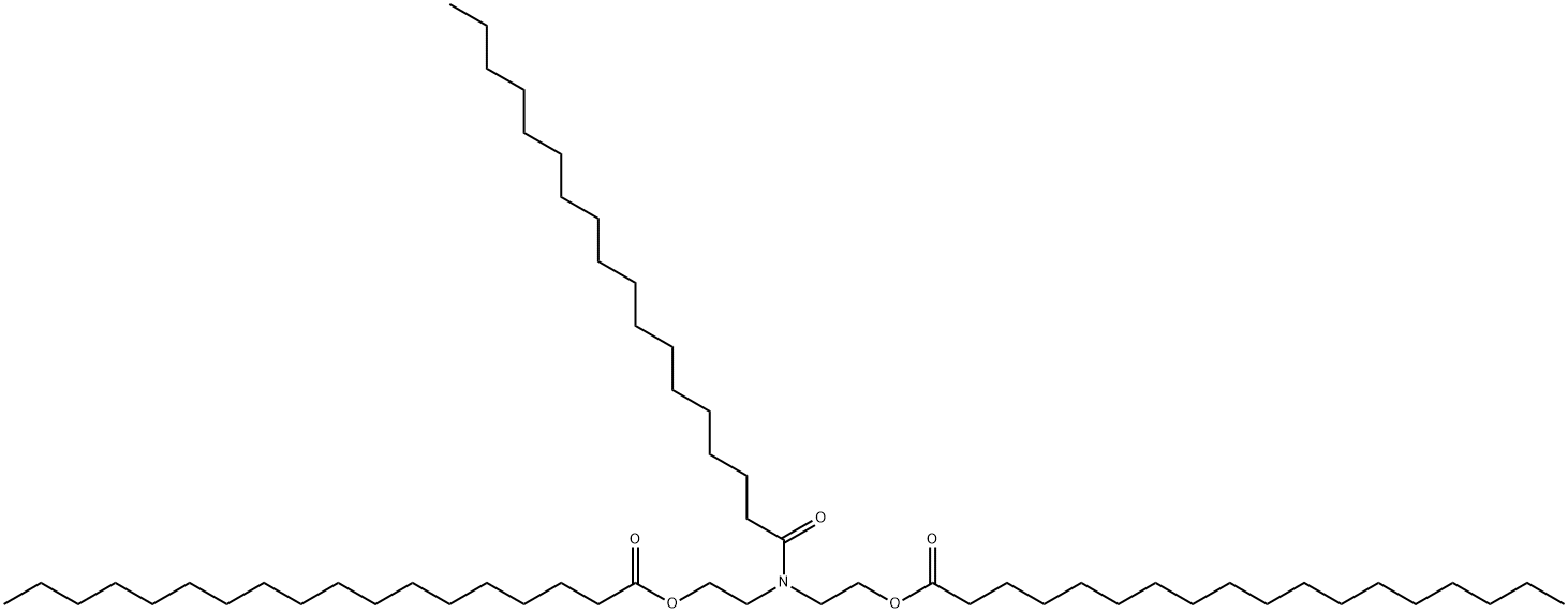 [(1-옥소옥타데실)이미노]디에탄-1,2-디일디스테아레이트 구조식 이미지