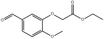 ethyl (5-formyl-2-methoxyphenoxy)acetate Structure