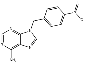 N6-(PARA-NITROBENZYL)ADENINE Structure