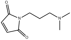 1-(3-Dimethylaminopropyl)-1H-pyrrole-2,5-dione  구조식 이미지