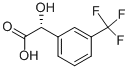 (R)-(3-TRIFLUOROMETHYL)MANDELIC ACID 구조식 이미지