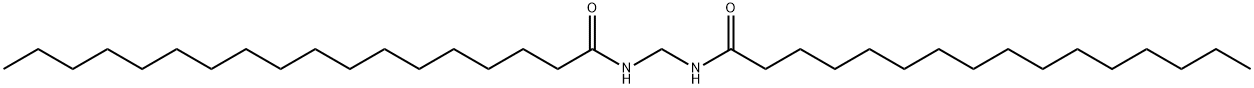 N-[[(1-oxohexadecyl)amino]methyl]stearamide  구조식 이미지