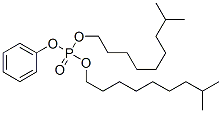 diisodecyl phenyl phosphate Structure