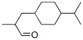 4-이소프로필-알파-메틸시클로헥산프로피온알데히드 구조식 이미지