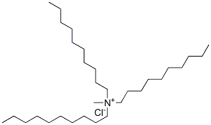 1-데카나미늄,N,N-디데실-N-메틸-,염화물 구조식 이미지