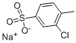 2-CHLOROTOLUENE-4-SULFONIC ACID SODIUM SALT 구조식 이미지