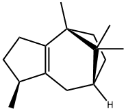 [1S-(1alpha,4alpha,7alpha)]-1,2,3,4,5,6,7,8-octahydro-1,4,9,9-tetramethyl-4,7-methanoazulene   Structure