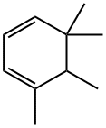 1,5,5,6-tetramethylcyclohexa-1,3-diene Structure