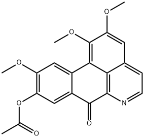 9-(Acetyloxy)-1,2,10-trimethoxy-7H-dibenzo[de,g]quinolin-7-one Structure