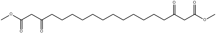 3,16-Dioxooctadecanedioic acid dimethyl ester Structure
