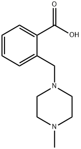 2-(4-METHYLPIPERAZIN-1-YLMETHYL)BENZOIC ACID Structure
