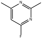 피리미딘,4-플루오로-2,6-디메틸-(9CI) 구조식 이미지