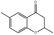 2,6-Dimethyl-2,3-dihydro-4H-1-benzopyran-4-one Structure