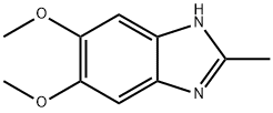 2-METHYL-5,6-DIMETHOXYBENZIMIDAZOLE Structure