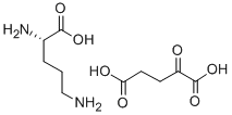 L-Ornithine 2-oxoglutarate 구조식 이미지