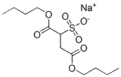 Dibutyl sodium sulfosuccinate Structure