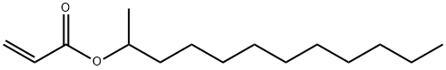 1-methylundecyl acrylate 구조식 이미지
