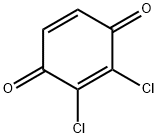 2,3-Dichloro-1,4-benzoquinone Structure