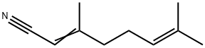 3,7-Dimethyl-2,6-octadienenitrile 구조식 이미지