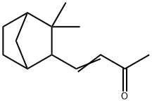 4-(3,3-dimethyl-2-norbornyl)-3-buten-2-one 구조식 이미지