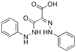 2-(2-Phenylhydrazinocarbonyl)-2-(2-phenylhydrazono)acetic acid Structure