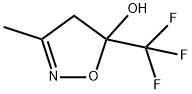 4,5-DIHYDRO-5-HYDROXY-3-METHYL-5-(TRIFLUOROMETHYL)ISOXAZOLE Structure