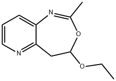 Pyrido[3,2-d][1,3]oxazepine, 4-ethoxy-4,5-dihydro-2-methyl- (9CI) 구조식 이미지