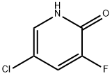 2(1H)-Pyridinone,5-chloro-3-fluoro-(9CI) 구조식 이미지